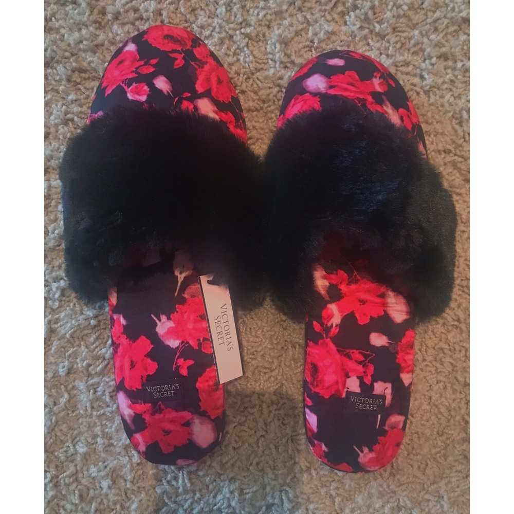 🔥🌹 Rose & Fur VS Silky Slippers